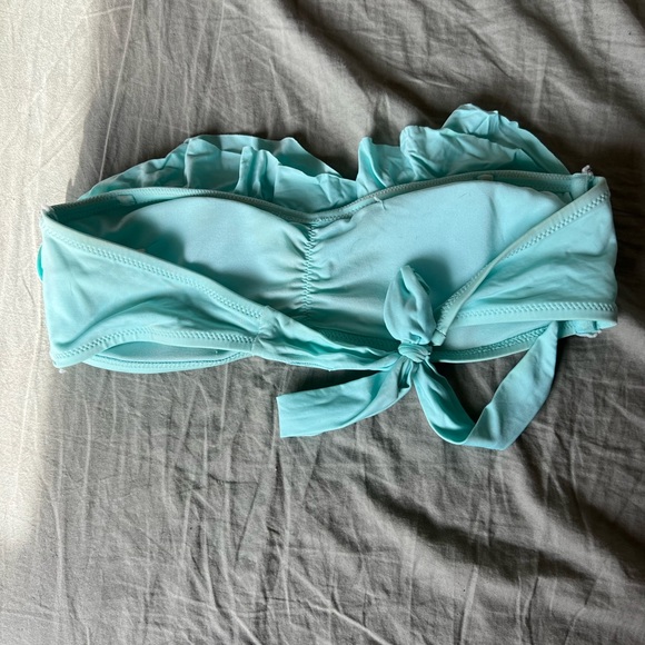 Ruffle bandeau bikini top - Picture 2 of 3